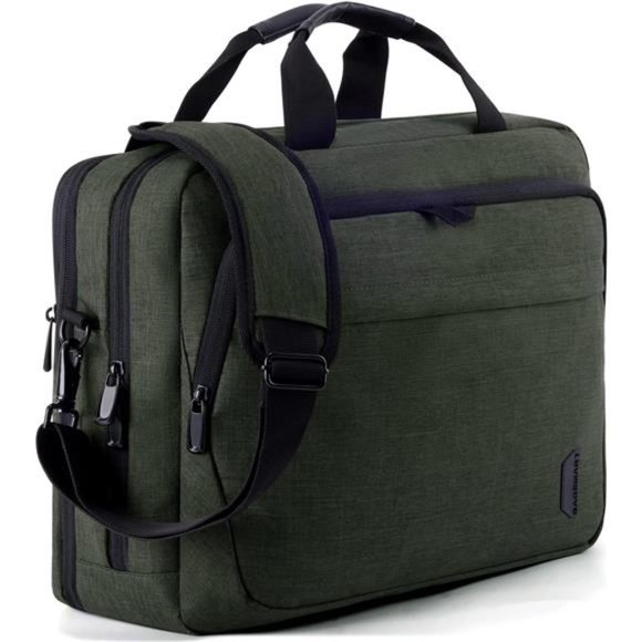 17.3 Inch Laptop Bag, Expandable Computer Bag Laptop Briefcase Men Women
